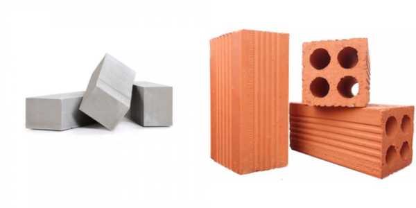 SO SÁNH ƯU VÀ NHƯỢC ĐIỂM CỦA GẠCH BÊ TÔNG NHẸ VÀ GẠCH ĐẤT NUNG