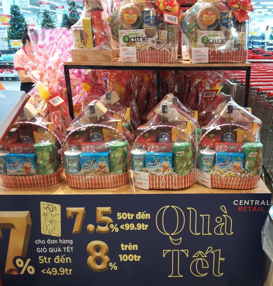 BỘ QUÀ TẾT GIÁ RẺ - PHÙ HỢP VỚI NHU CẦU CỦA MỖI NGƯỜI