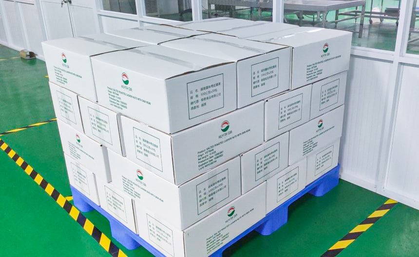 3 TẤN HẠT ĐIỀU THÀNH PHẨM FAMINUTS ĐẾN TAY NGƯỜI TIÊU DÙNG ĐÀI LOAN