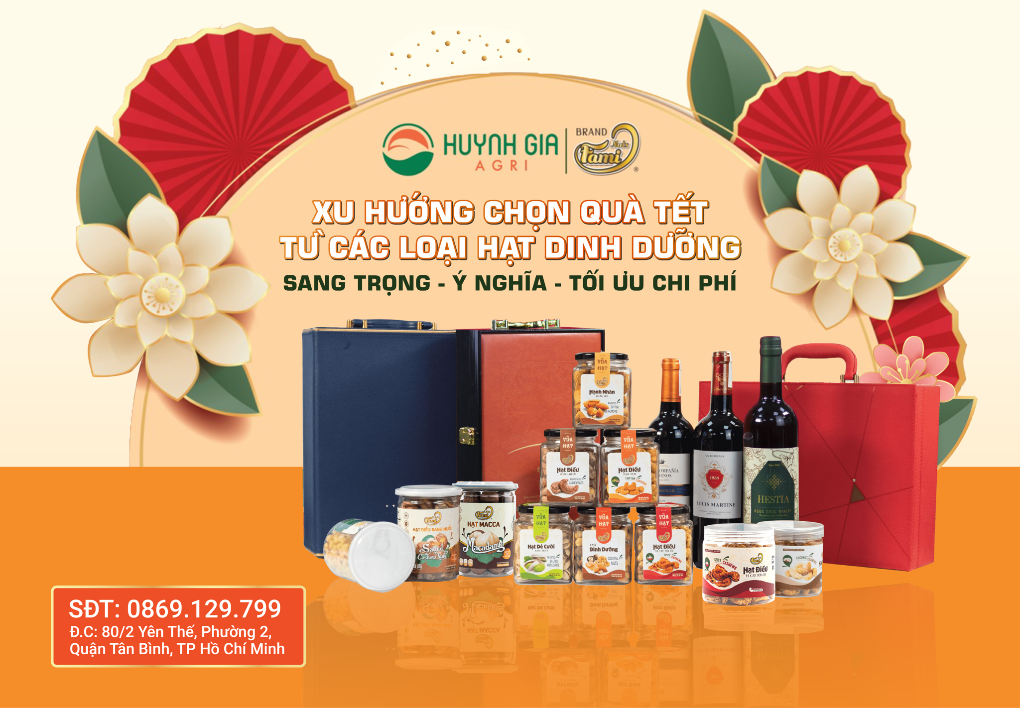 Xu hướng chọn quà Tết từ các loại hạt dinh dưỡng