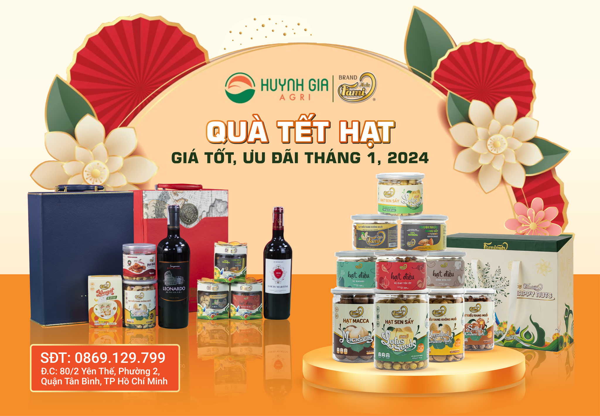 Quà Tết hạt - Giá Tốt, Ưu Đãi Tháng 1.2024