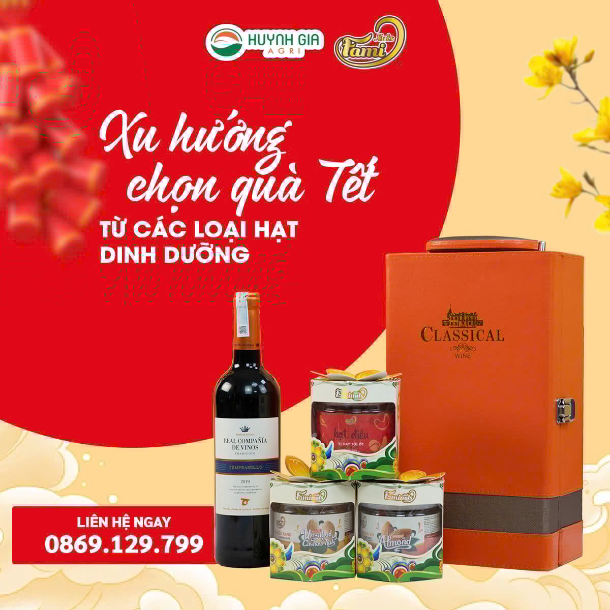 XU HƯỚNG CHỌN QUÀ TẾT TỪ CÁC LOẠI HẠT DINH DƯỠNG