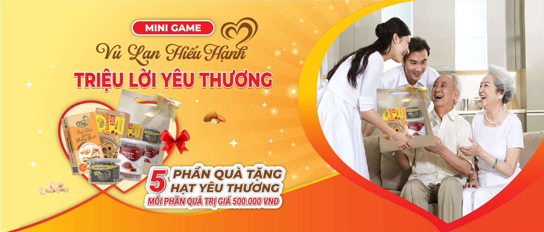 MINIGAME CÙNG FAMINUTS CHIA SẺ NHỮNG LỜI YÊU THƯƠNG NGÀY VU LAN