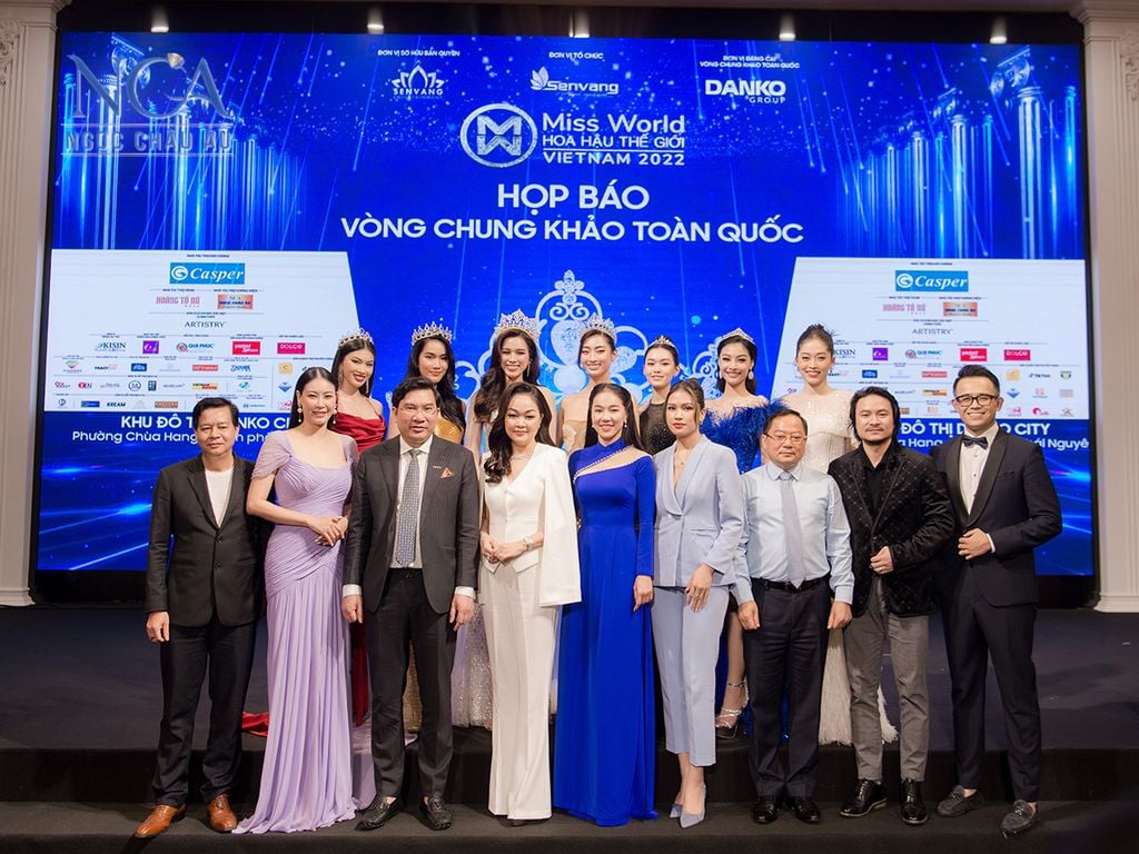 Hình Ảnh CEO Hoàng Thanh Nga- Ngọc Châu Âu tại Miss World Việt Nam 2022