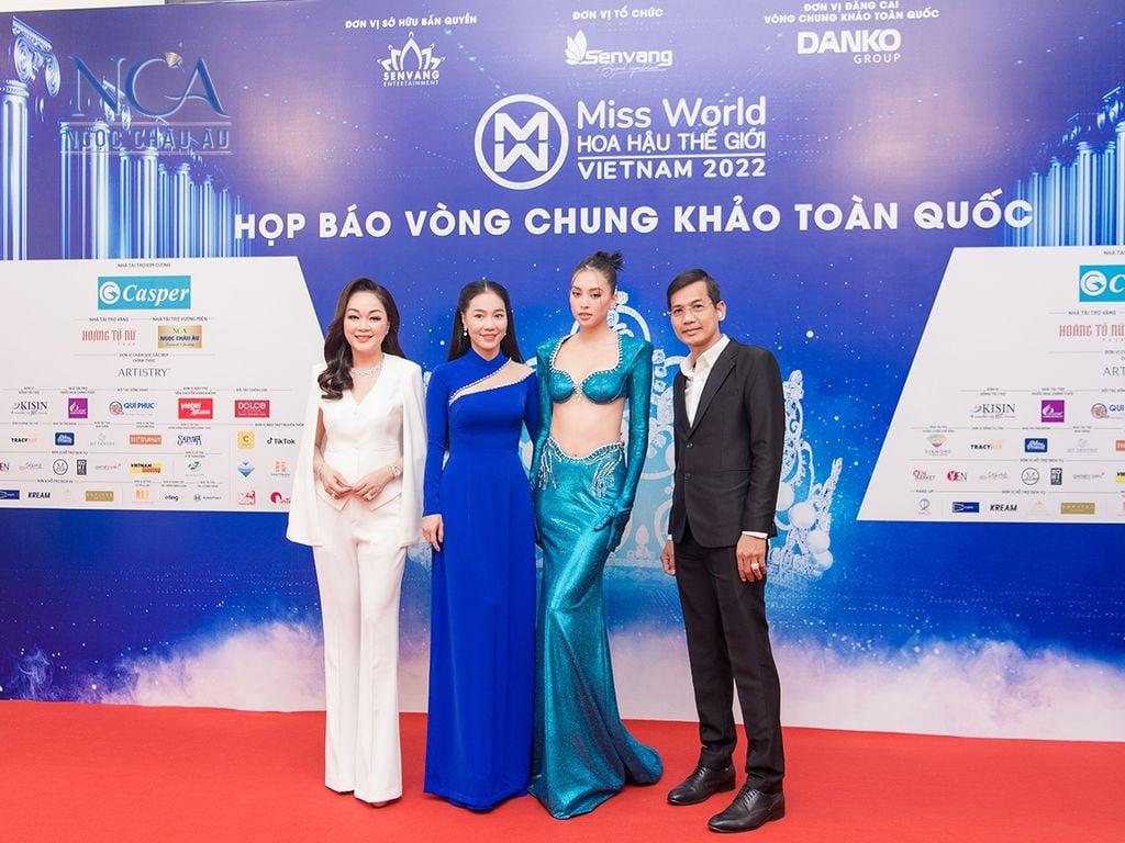 Hình Ảnh CEO Hoàng Thanh Nga- Ngọc Châu Âu tại Miss World Việt Nam 2022