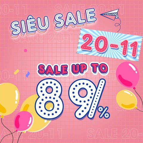 Sale Tưng Bừng Ngày Nhà Giáo Việt Nam 20.11