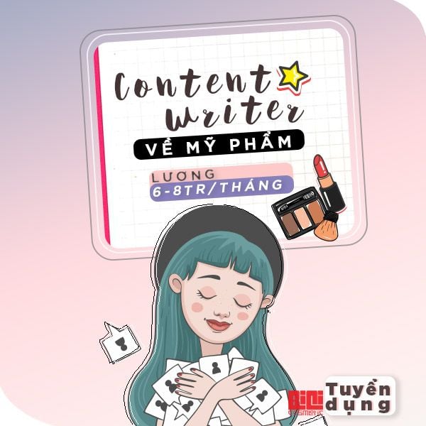 Bici Cosmetics Tuyển Dụng Content Writer