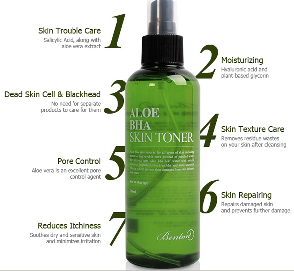 Review Benton Aloe BHA Skin Toner