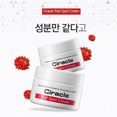 Review kem trị mụn và vết thâm Ciracle Red Spot Cream