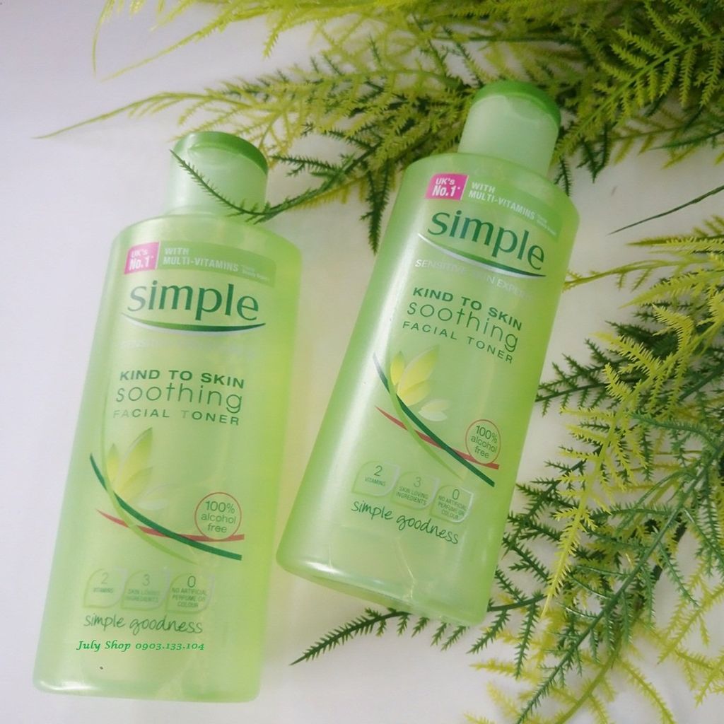 Review Simple Kind To Skin Soothing Facial Toner