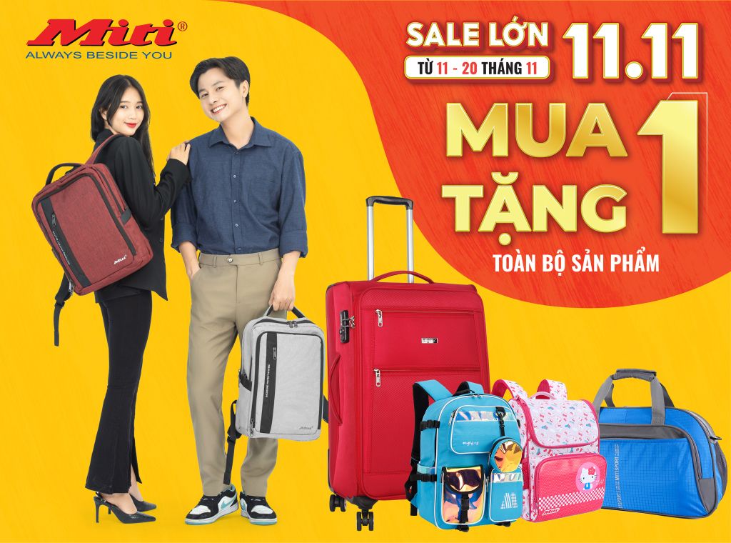 Miti bùng nổ siêu khuyến mãi, mua 1 tặng 1 vào tháng 11