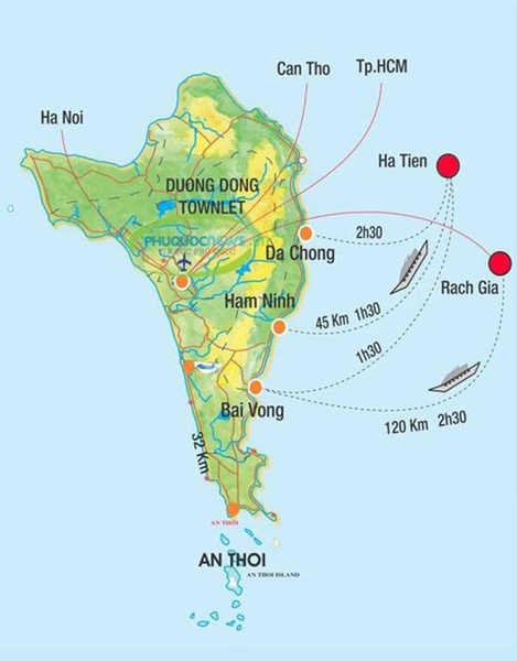 Bản đồ Phú Quốc dành cho du khách 2024 sẽ giúp bạn dễ dàng lên lịch trình du lịch, chọn lựa những điểm đến ưa thích cùng những hoạt động thú vị. Hãy trải nghiệm ngay và khám phá nét đẹp hoang sơ của Phú Quốc.