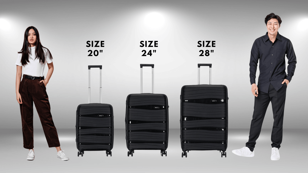 Giải Mã Sự Phổ Biến của Vali Size 20, 24, 28: Lựa Chọn Kích Thước Nào Là Phù Hợp?