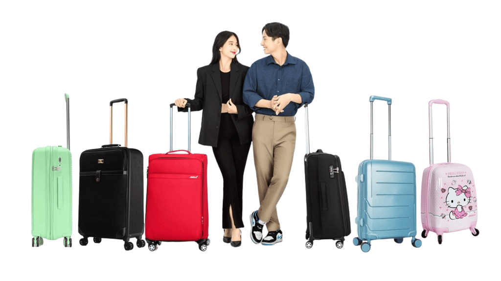 So sánh các vali kéo 2 bánh, 4 bánh và 8 bánh xe. Đâu là lựa chọn tốt nhất?