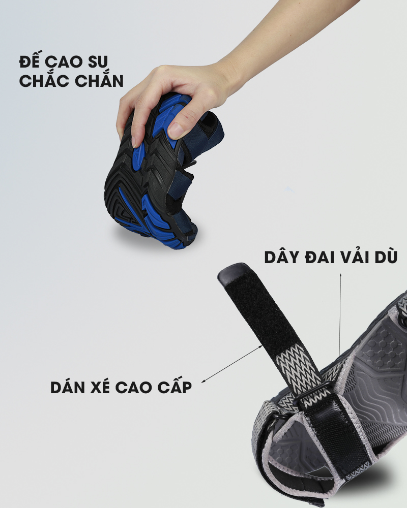 chất liệu mẫu giày sandal sd002