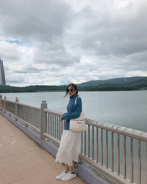 5 combo giúp nàng mặc đẹp khi đi du lịch Đà Lạt - BlogAnChoi