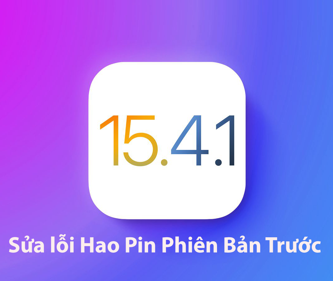 iOS 15.4.1 mới: Khắc phục lỗi hao pin, mở FaceID khi đeo khẩu trang