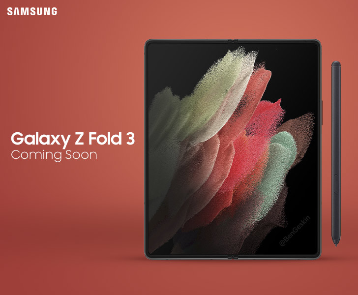 Galaxy Z Fold 3 rò rỉ với Camera ẩn dưới màn hình mới