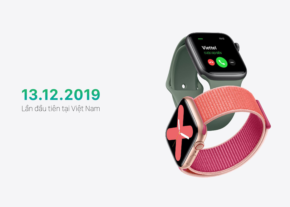 Viettel đã hỗ trợ eSIM cho Apple Watch, công bố vào ngày 13/12