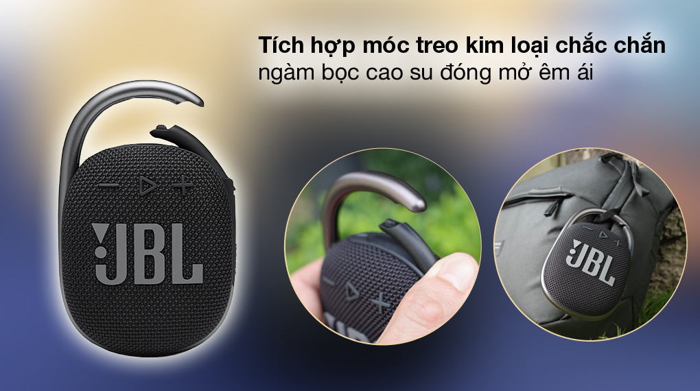 Loa Bluetooth JBL Clip 4 - Hoàng Phát 360