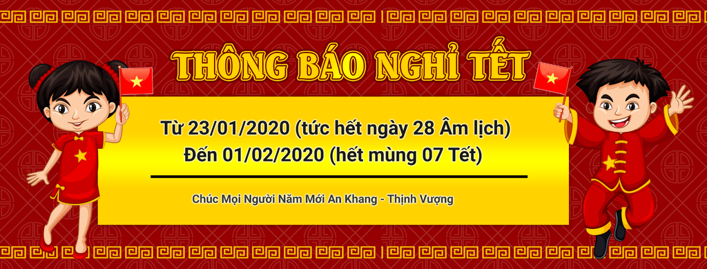 Thông báo nghỉ tết 2020