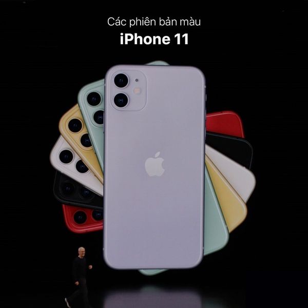 iphone 11 co may mau 