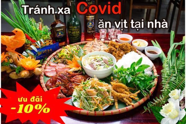 ƯU ĐÃI 10% SET VỊT MANG VỀ TỪ NGÀY 10/5/2021 - 11/6/2021