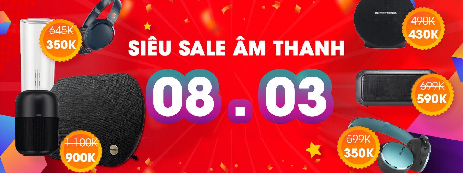 Siêu Sale âm thanh - Loa xịn giảm sâu