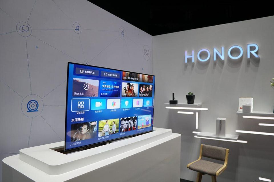 Harmony OS mới chỉ được thử nghiệm trên TV thuộc thương hiệu con Honor