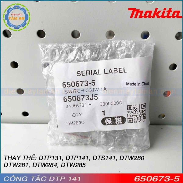 Công tắc DTP141 DTP131 DTW280 DTW281 DTW285 650673-5