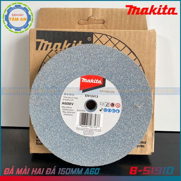 Đá mài hai đá 150x16x12.7 makita