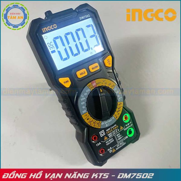 Đồng hồ vạn năng ingco DM7502