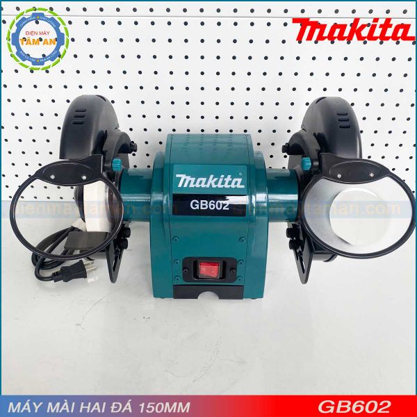 Hình ảnh thực tế Máy mài hai đá Makita GB602