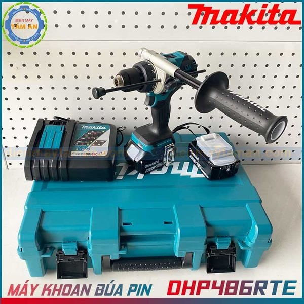 Máy khoan búa dùng PIN DHP486RTE