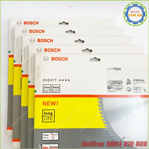 Lưỡi cưa gỗ BOSCH 305mmx30mm 60T 2608643025