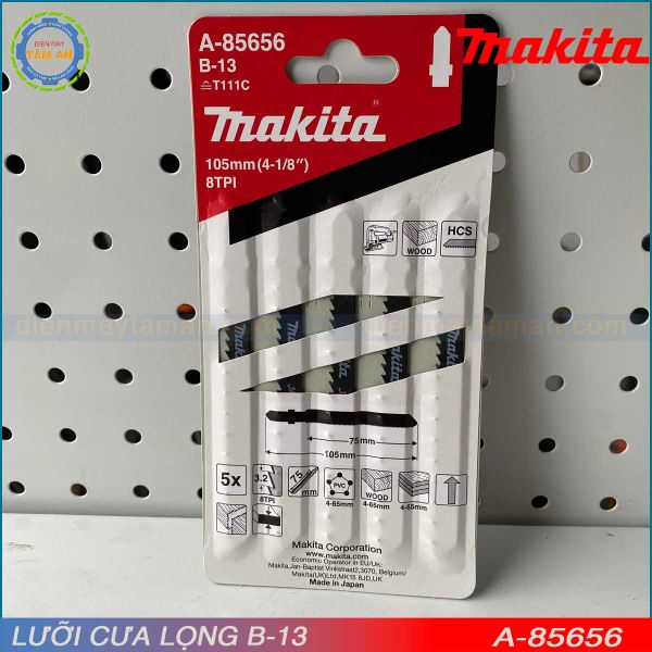 Hình ảnh thực tế Vỉ lưỡi cưa lọng Makita A-85656