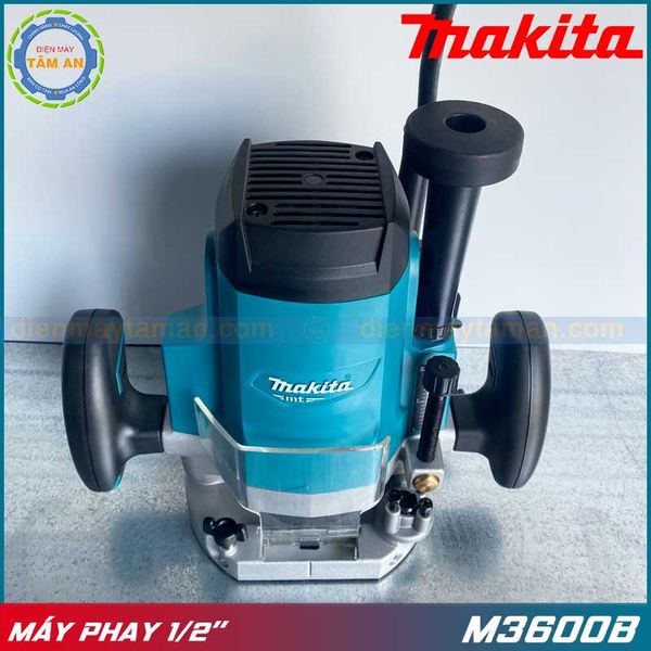 Logo Makita mt nổi trên thân máy M3600B