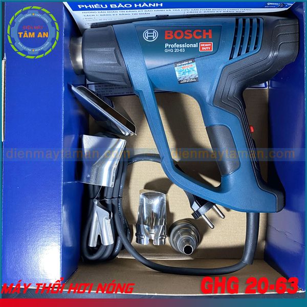 Máy thổi hơi nóng BOSCH GHG 20-63