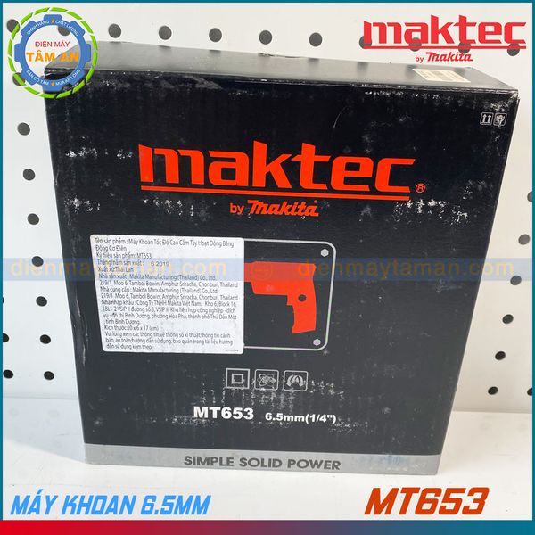 Hộp đựng Máy khoan Maktec MT653