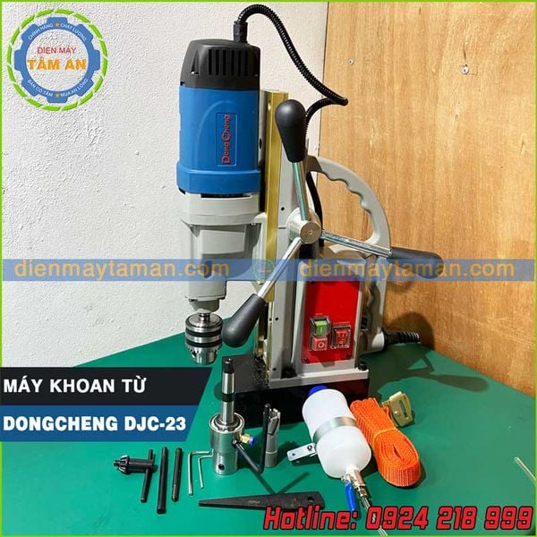 Phụ kiện kèm theo máy khoan từ Dongcheng DJC 23