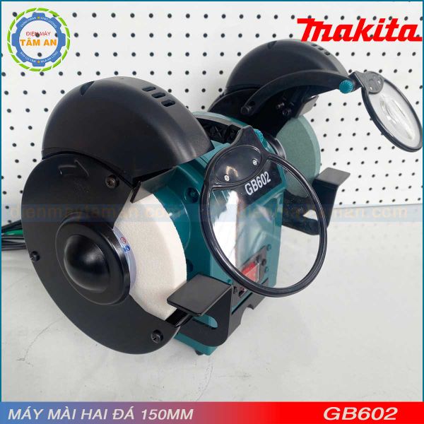 Hình ảnh thực tế Máy mài hai đá Makita GB602