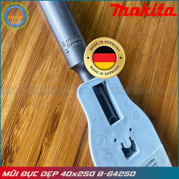 Hình ảnh thực tế mũi đục dẹp Makita B-64250