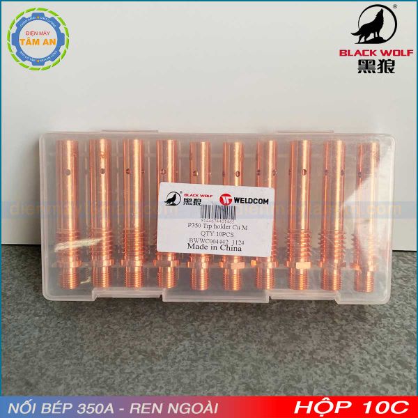Nối bép P350A Black Wolf ren ngoài