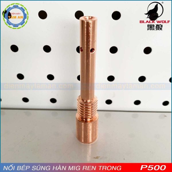 Nối bép súng hàn P500 ren trong - BLack Wolf