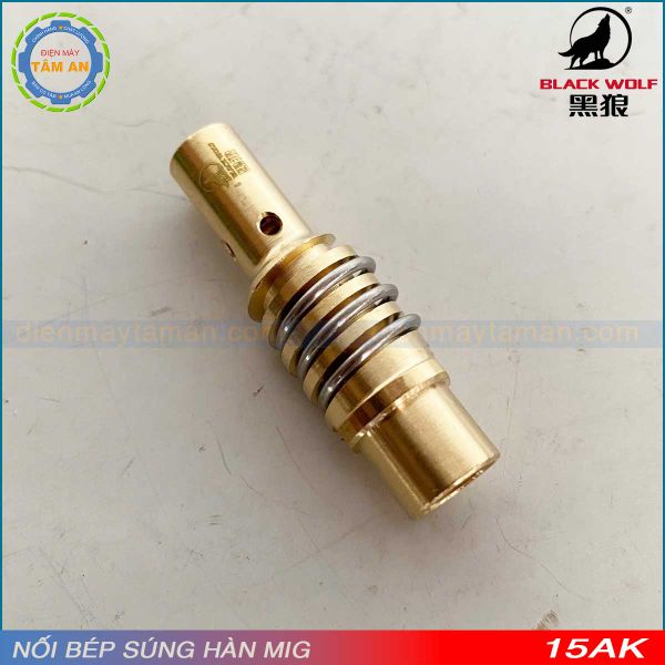 Nối bép súng hàn mig 15AK - Black Wolf