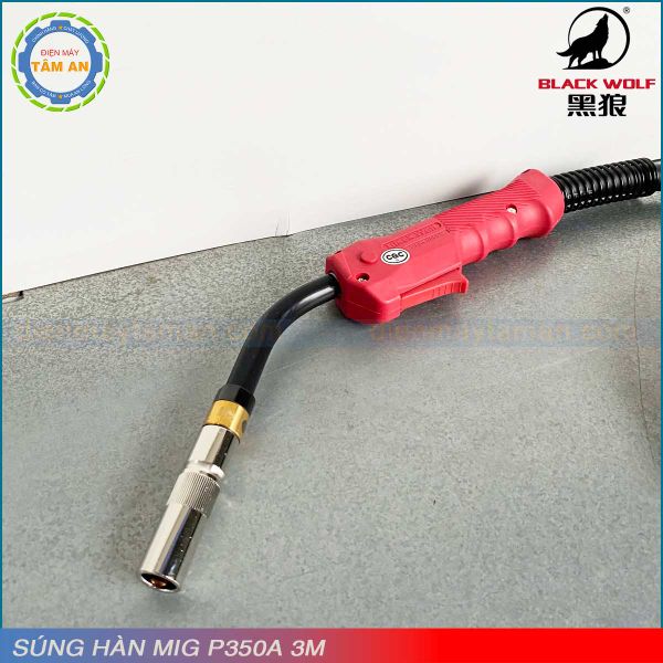 Súng hàn MIG chuẩn Pana P350 3M BLack Wolf