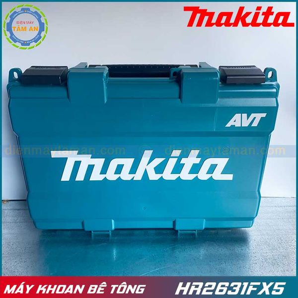 Hình ảnh hộp đựng máy khoan makita HR2631FX5