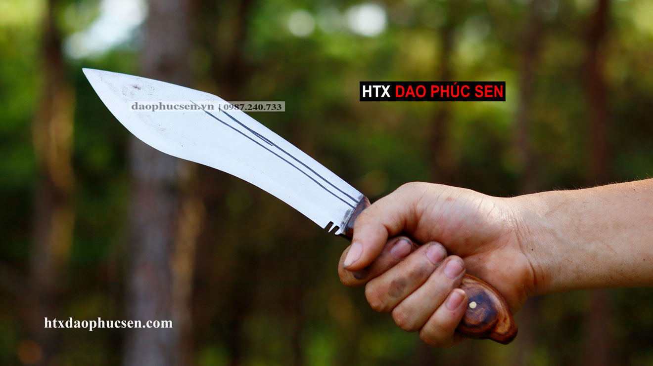 kukri, dao mèo, dao đi rừng, dao phúc sen, htx dao phúc sen, dao mèo tây bắc