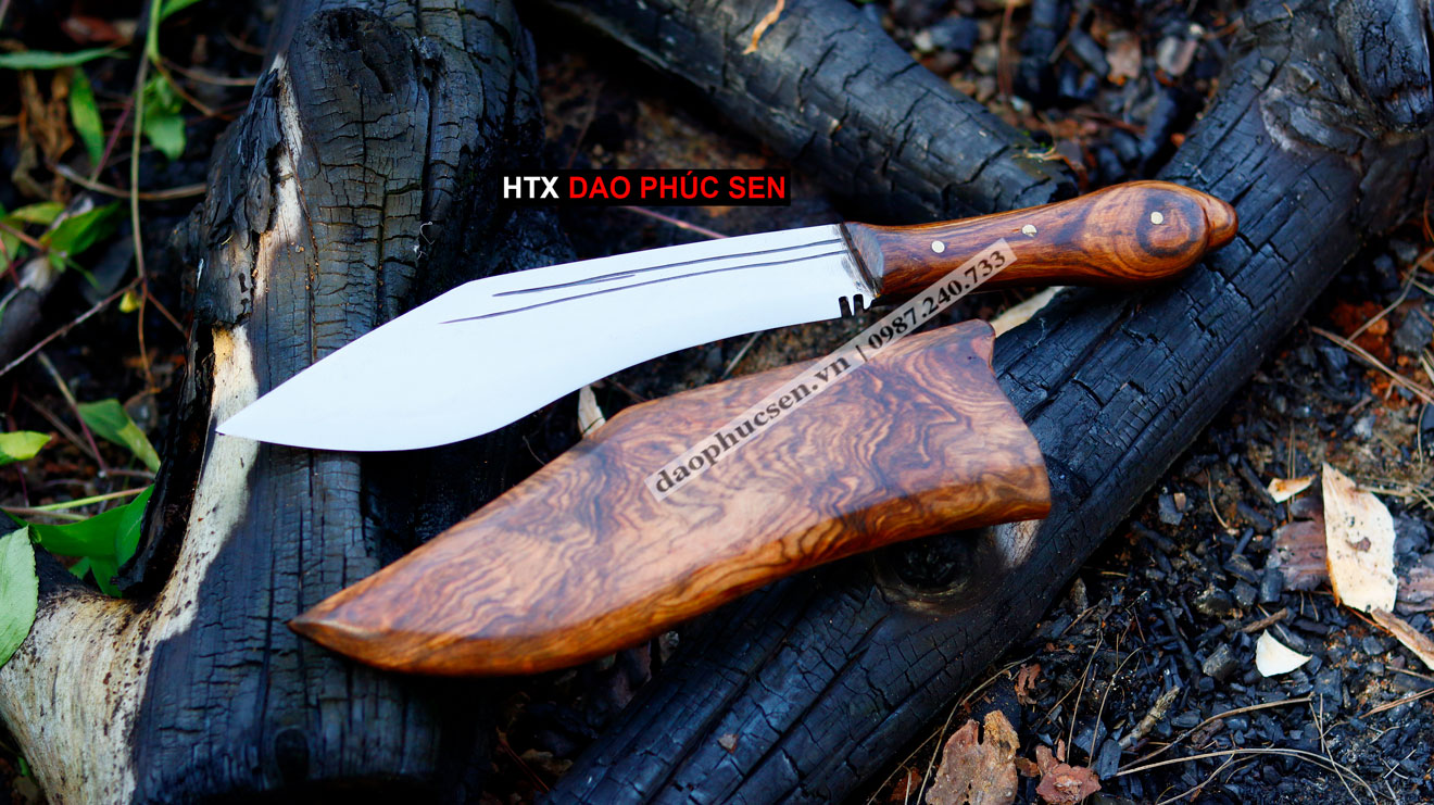 kukri, dao mèo, dao đi rừng, dao phúc sen, htx dao phúc sen, dao mèo tây bắc