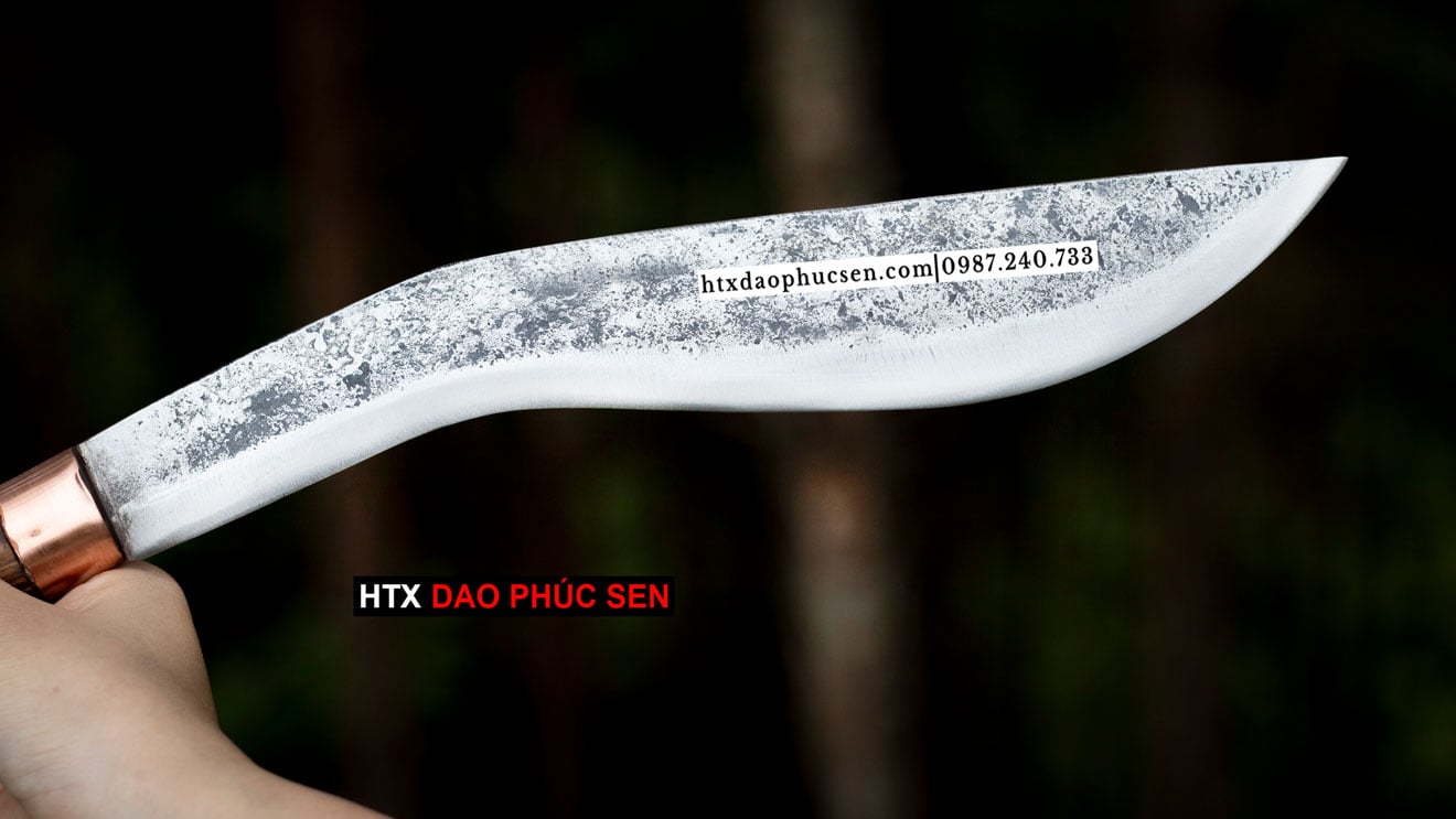 kukri, Dao m&egrave;o, dao đi rừng, dao ph&uacute;c sen, htx dao ph&uacute;c sen, dao ph&uacute;c sen hd, dao ph&uacute;c sen h&agrave; khi&ecirc;m